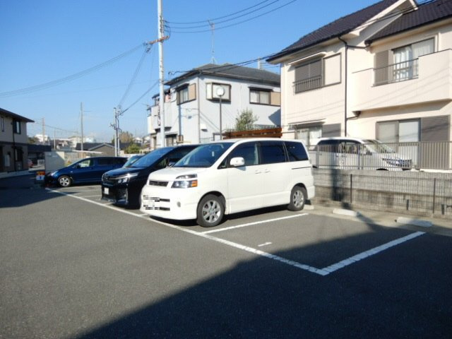 リバーハイム谷八木の駐車場