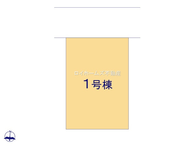 【区画図】 | あま市上萱津白髭35-9『仲介料無料』新築戸建て | 1号棟