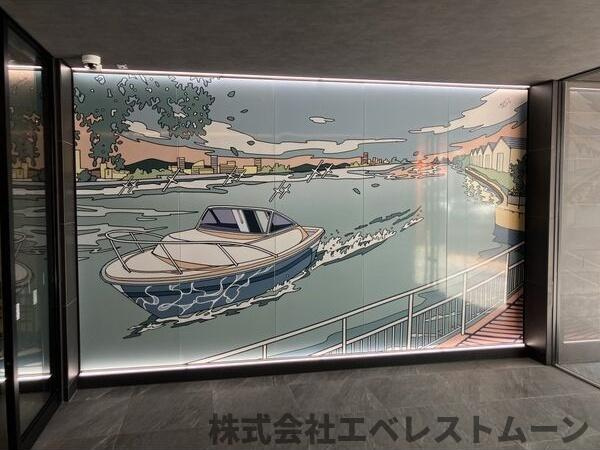メイクスWアート金山ウエストのエントランス|毎日通るエントランスはこのようになっています