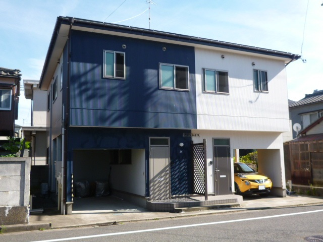 新潟市東区神明町のアパートの画像