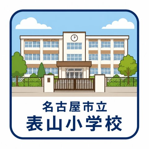 天白区表山三丁目戸建の周辺|表山小学校まで約350ｍ