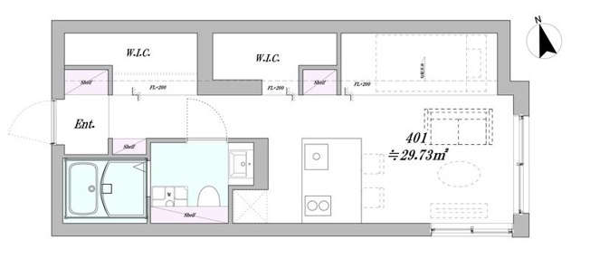 【浴室】the trias togoshiginza