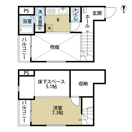 【間取り】 | SPAZIO