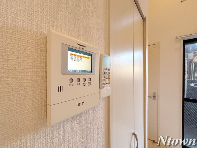 【セキュリティ】 | jeunesse堀越(ジュネスホリコシ） | モニター付きインターホンです