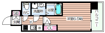 【間取り】 | エスリード阿波座パークレジデンス