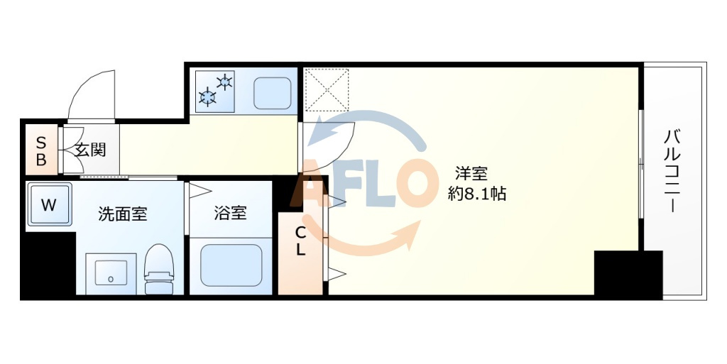 MSR梅田EASTの間取り|MSR梅田EAST　間取り