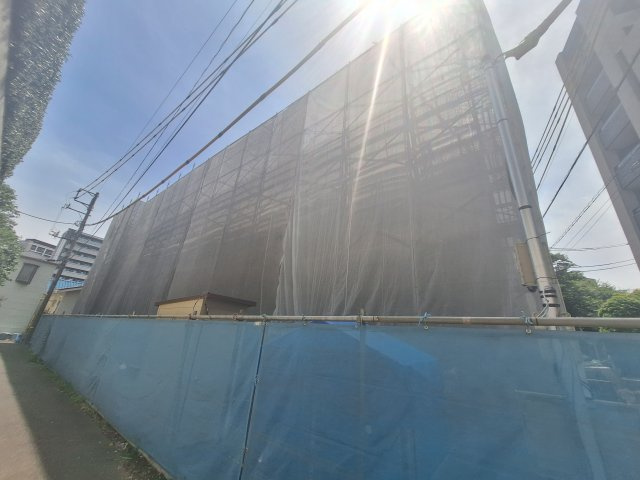 （仮称）山王３丁目メゾンのエントランス