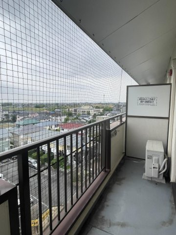 クラウンⅡ津福のバルコニー|陽当たり良好なバルコニーです♪