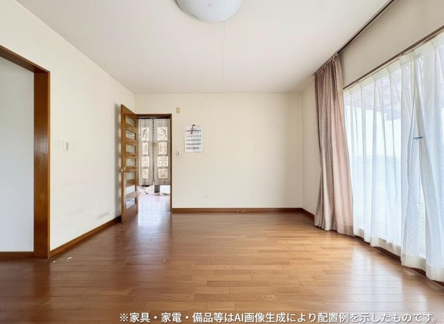 山武郡九十九里町下貝塚　戸建の居間・リビング