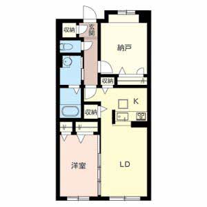 ドルチェ西五百住の間取り