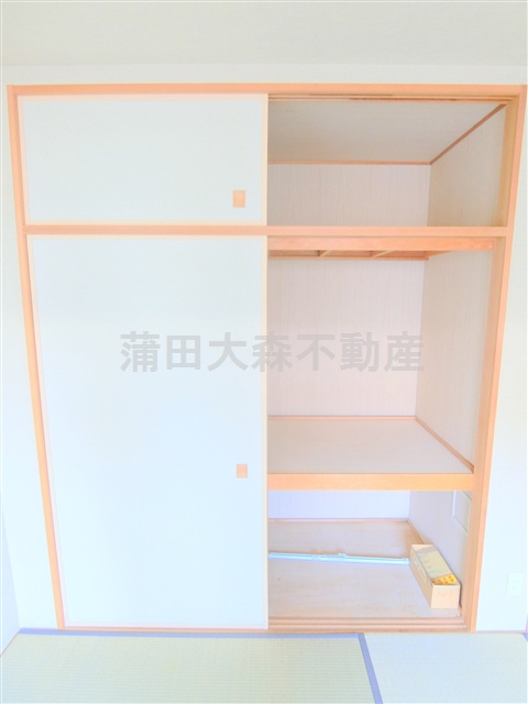 クレッセント東京リプライムの収納|和室の押入れ収納