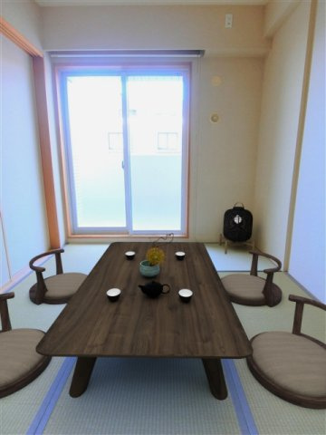 クレッセント東京リプライムの和室|和室6.0帖　家具等はCGのイメージで実際設置されておりません。