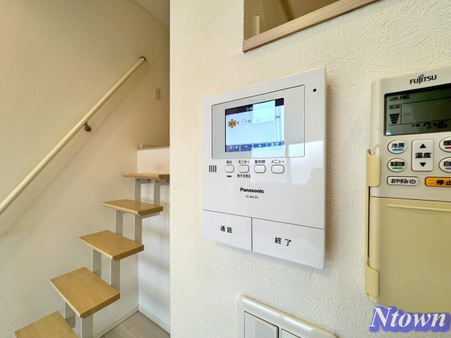 【セキュリティ】 | NAGOMI | モニター付きです。