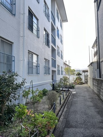 仁川リバーサイドハイツ B棟の外観|外観もきれいです