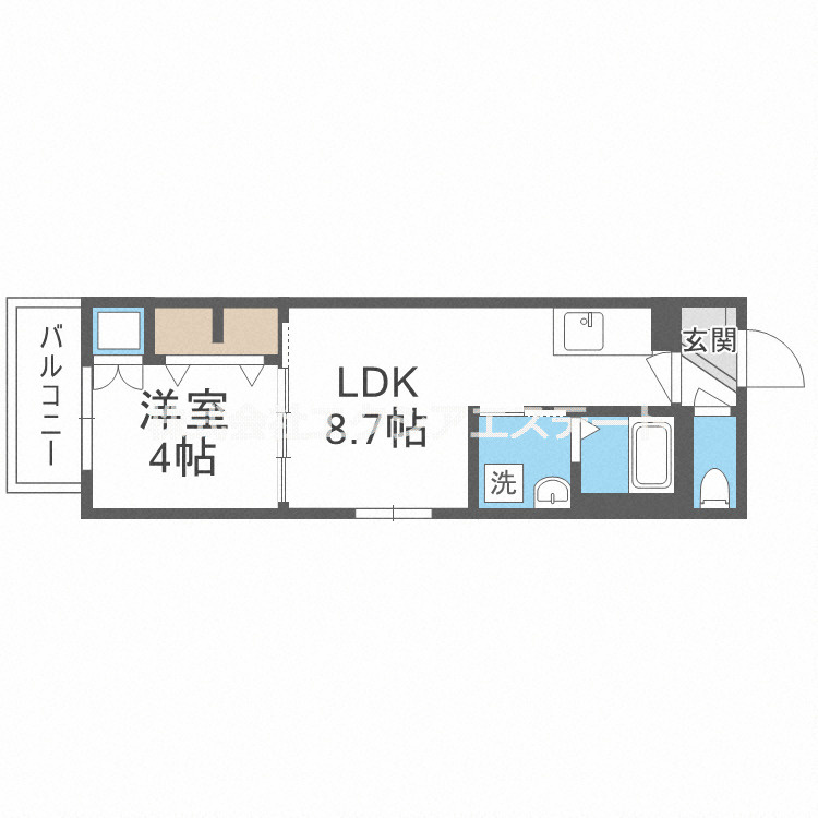 F asecia Rioの間取り