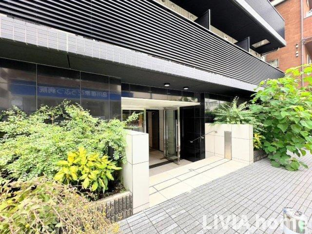 品川区荏原４丁目の賃貸マンションのエントランス