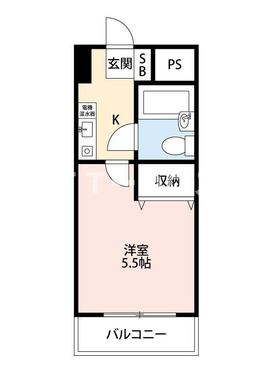 リエス西船橋の間取り