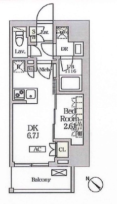 ARKMARK大塚の間取り