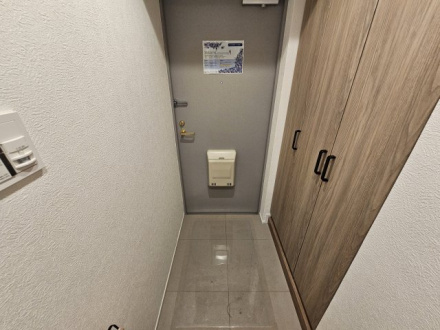 稲毛パークハウスA棟の玄関|施工例です。