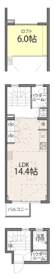 【間取り】 | TAS経堂レジデンス