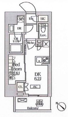 ARKMARK大塚の間取り