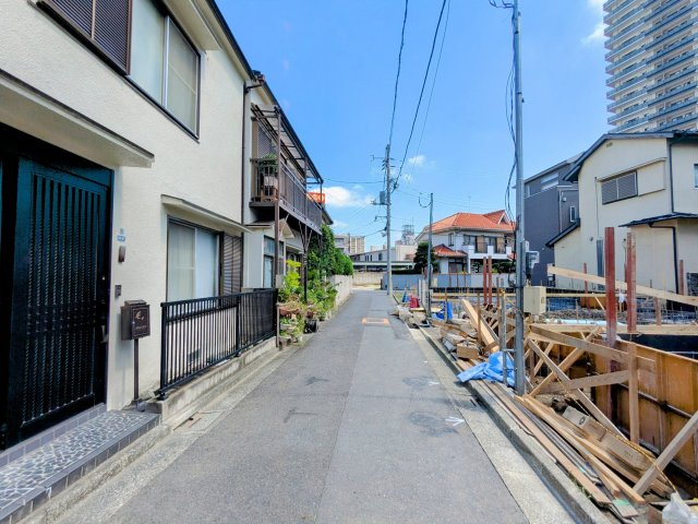 葛飾区金町５丁目の新築戸建の前面道路含む現地写真|～前面道路含む現地写真～