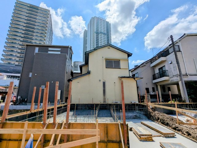 葛飾区金町５丁目の新築戸建の外観|～現地外観写真～