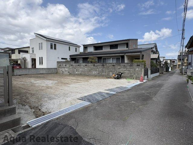 リナージュ徳島市佐古七番町　01期の前面道路含む現地写真|前面道路含む現地写真です