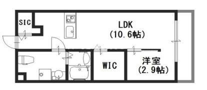 ラージヒル鶴見緑地の間取り