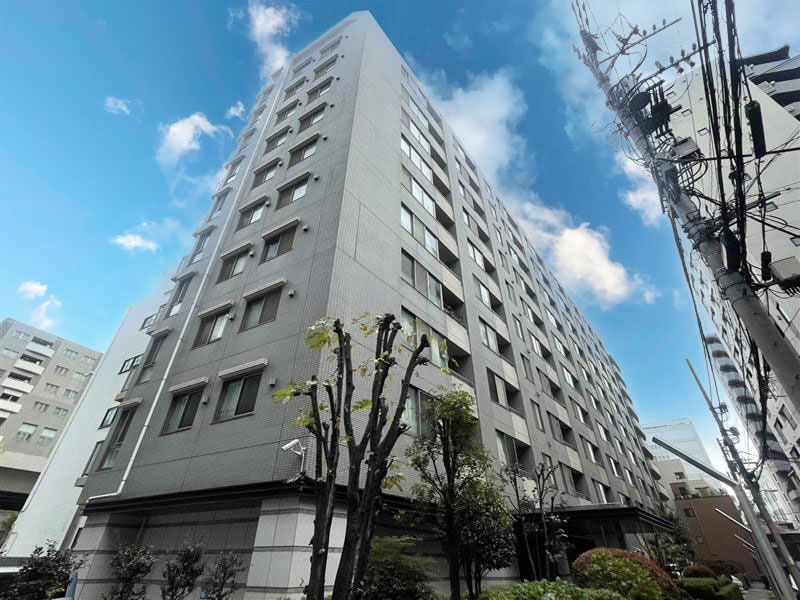 コスモ上野パークサイドシティの外観