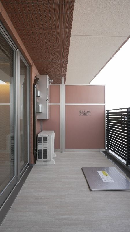 プレジオ弁天町のバルコニー
