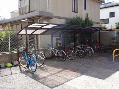 自転車置場です