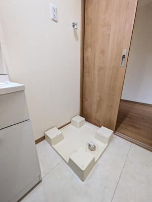★防水パン付き室内洗濯機置場