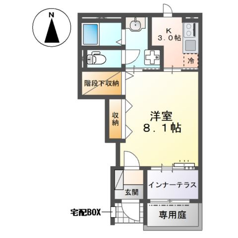 【間取り】 | （仮称）大和市深見台新築アパート
