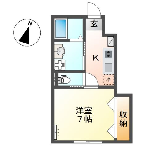 エクレールの間取り