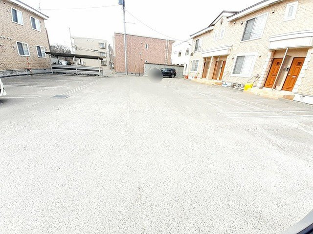 パークサイドＣの駐車場