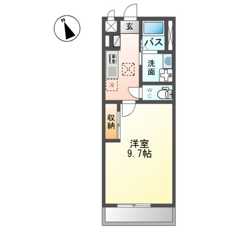 アルコイル上並榎の間取り