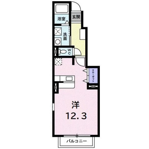 スペースＫⅡの間取り
