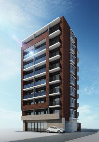 【外観パース】 | RESIAS ONE TENJINMINAMI BLDG