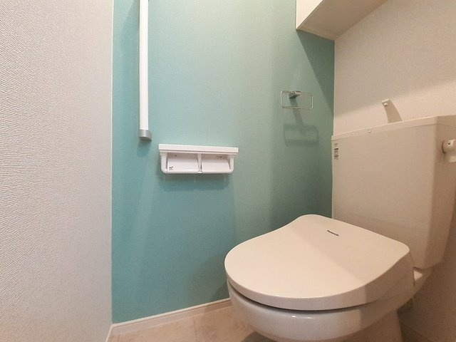 セレッソ手屋のトイレ|落ち着いた色調のトイレです