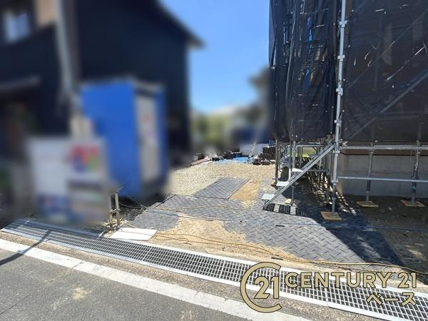 生駒郡斑鳩町法隆寺西３丁目 ／新築一戸建の駐車場|■現地撮影写真■