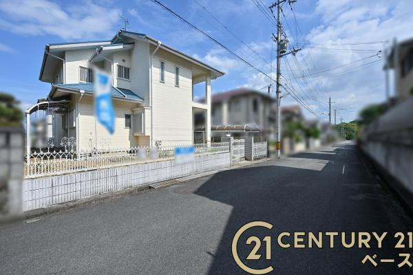 北葛城郡河合町久美ケ丘１丁目　一戸建の前面道路含む現地写真|■現地撮影写真■前面道路は６ｍ！ぜひお気軽にお問い合わせください！
