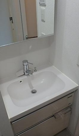 フュージョナル王子RICOTTの洗面所|使いやすい洗面所です