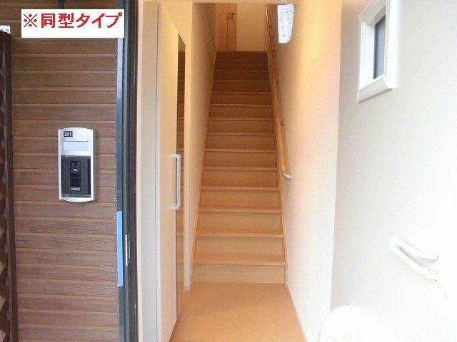 グリーン・アモール　Ⅱの玄関
