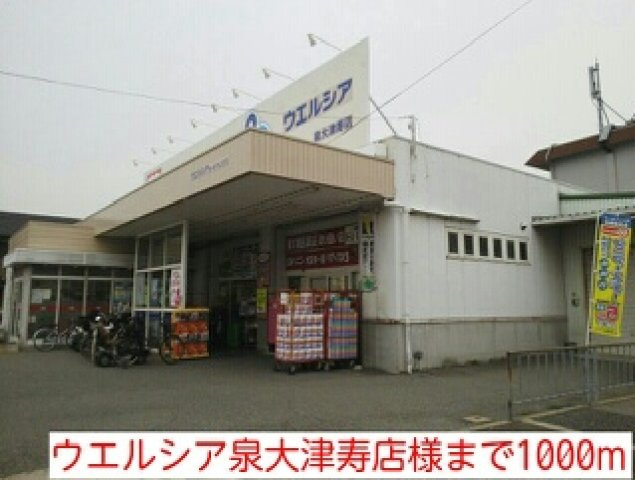 ガーデンパレス２１の周辺|ウエルシア泉大津寿店様まで1000m