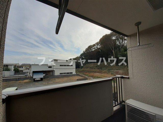 ウィスティリアⅤのバルコニー