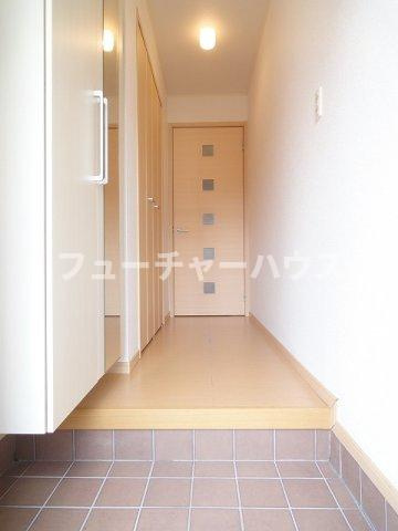 セントラル　アンジュⅠの玄関