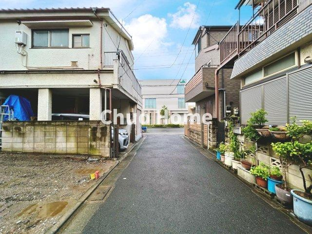 葛飾区水元3丁目新築分譲住宅の前面道路含む現地写真|前面道路