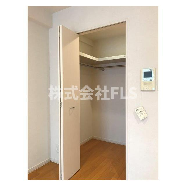 港区三田１丁目の賃貸マンションの収納