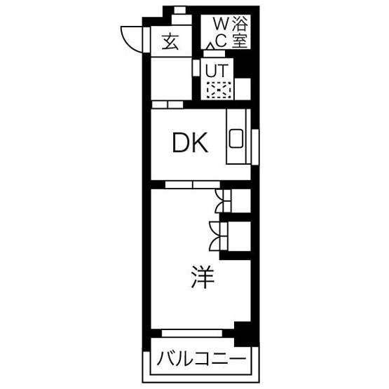 【間取り】 | サンパレス植田